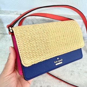 NWOT Kate Spade Woven Crossbody